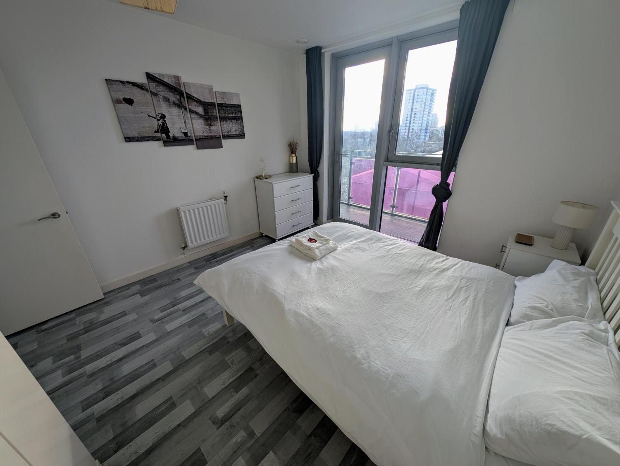 Giogio - Comfortable Stratford Flat With Stunning Views Apartment London Ngoại thất bức ảnh